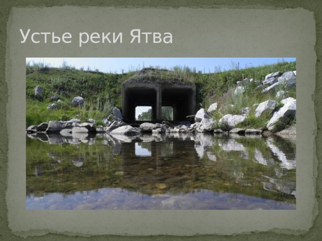 Устье реки Ятва 