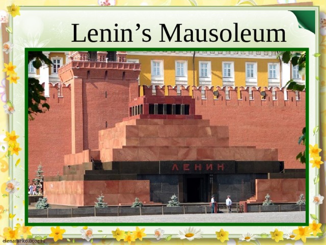 Lenin’s Mausoleum