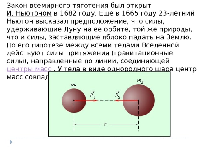 Сила всемирного тяготения зависит. Точка приложения Всемирного тяготения. Ньютон закон Всемирного тяготения яблоко. Какое явление называется Всемирным тяготением?. Сила удерживающая луну на орбите.