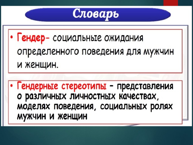 Презентация гендер социальный пол 11 класс