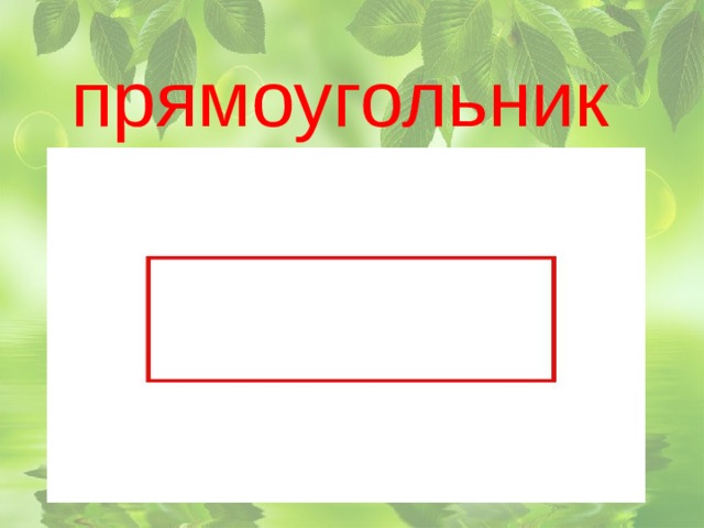  прямоугольник 