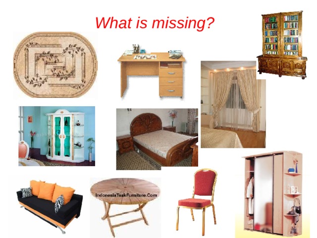 What is missing? 
