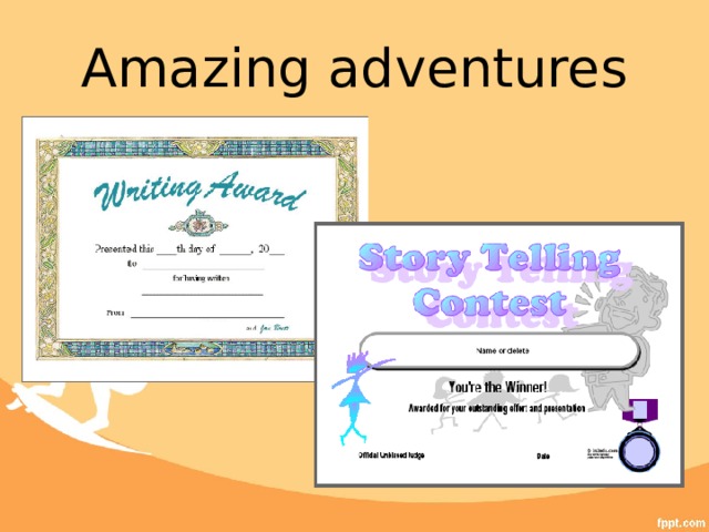 Amazing adventures 