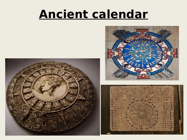 Ancient calendar 