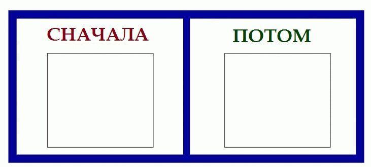 Визуальное расписание для детей картинки