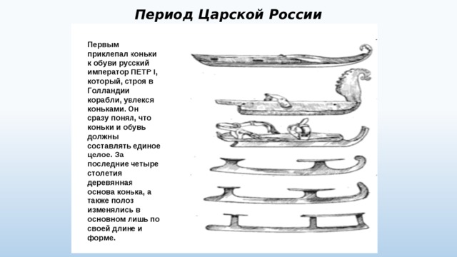 История коньков в картинках