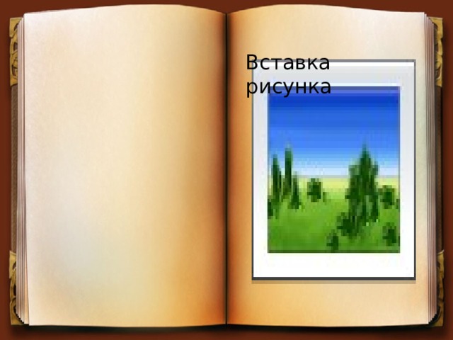 Вставка рисунка 