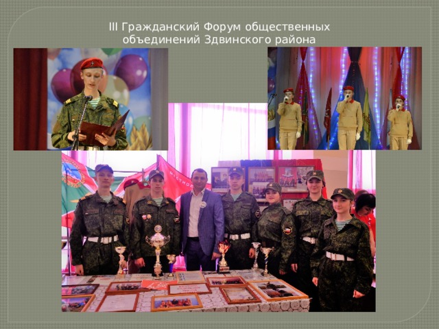III Гражданский Форум общественных объединений Здвинского района 