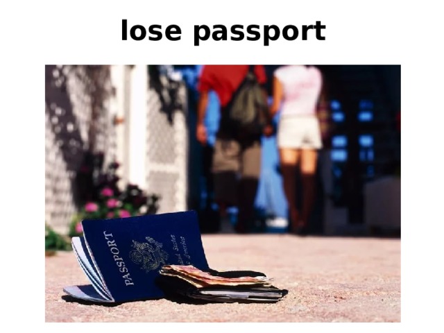 lose passport 
