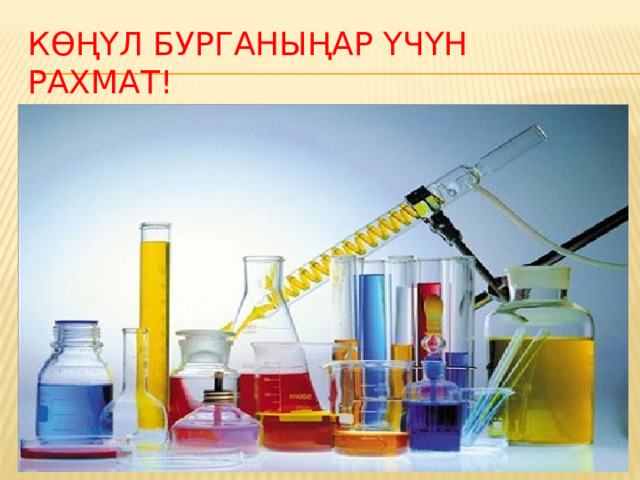 Көңүл бурганыңар үчүн рахмат! 