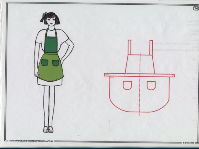 Проект по технологии фартук 5 класс конструирование