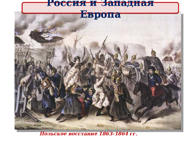 Россия и Западная Европа Польское восстание 1863–1864 гг. 21 