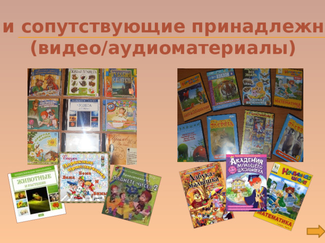 ТСО и сопутствующие принадлежности (видео/аудиоматериалы)  