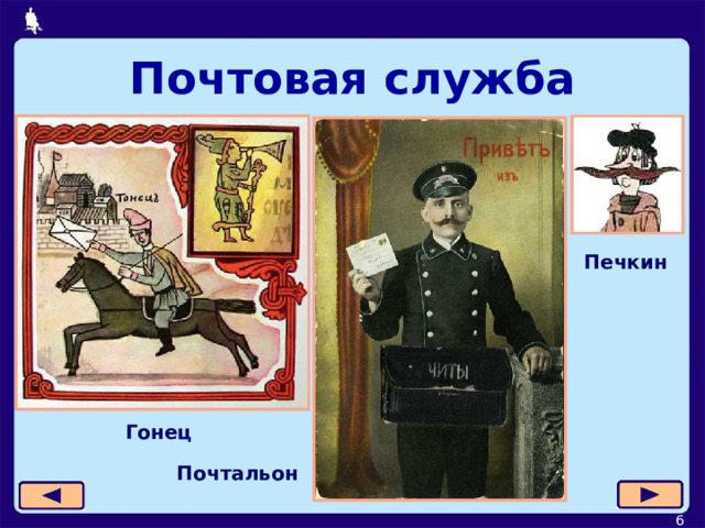 Почтовая служба Печкин Гонец Почтальон   