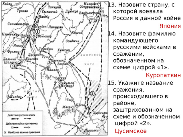 Укажите название сражения обозначенного на карте. Укажите название города обозначенного на схеме Рой 1 революция 1905.