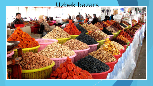 Uzbek bazars 