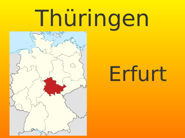 Thüringen Erfurt 