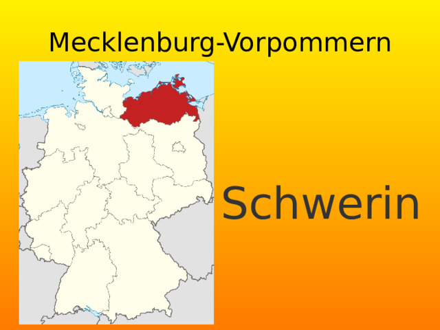 Mecklenburg-Vorpommern Schwerin 
