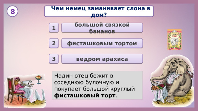 Разделить произведение куприна слон на 6 частей