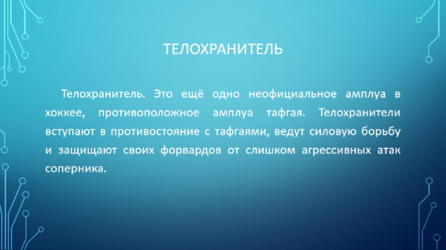 Телохранитель 