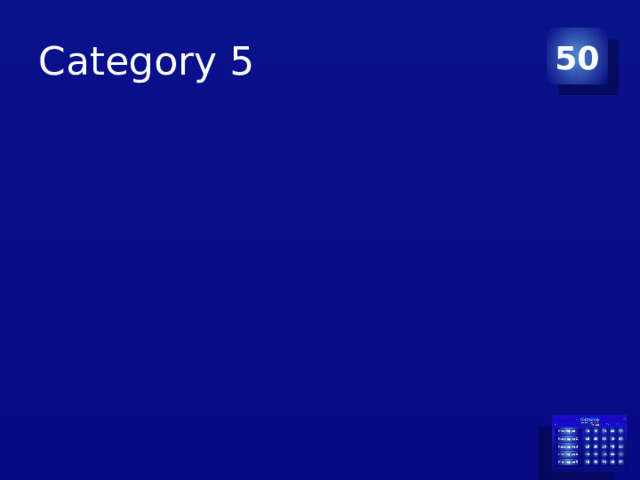 Category 5 50 