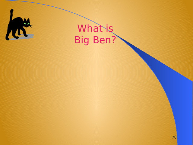 What is Big Ben?  