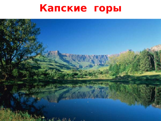 Капские горы 