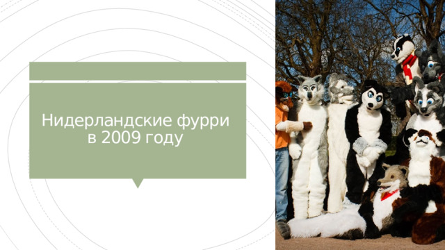 Нидерландские фурри в 2009 году 