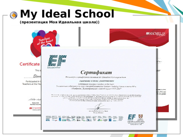 My Ideal School (презентация Моя Идеальная школа)) 