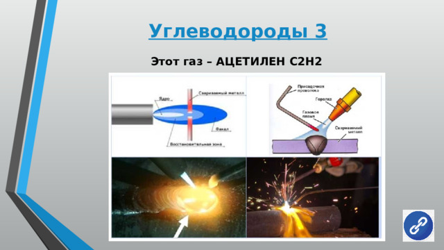 Углеводороды 3 Этот газ – АЦЕТИЛЕН С2Н2 