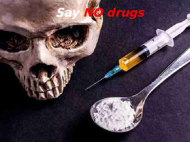 Say NO drugs 