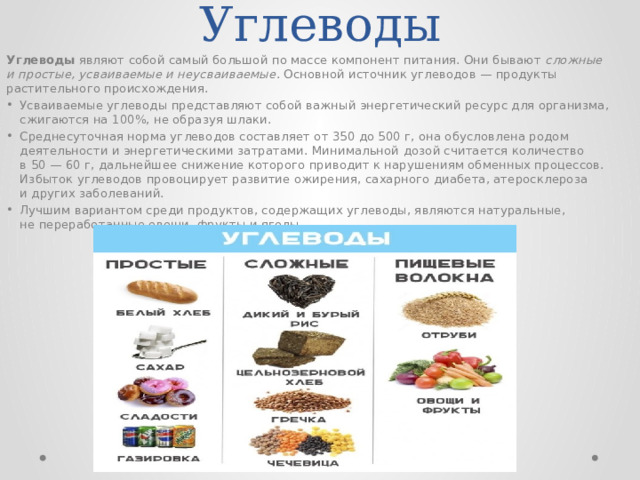 Углеводы представляют собой соединения. Углеводы представляют собой соединения