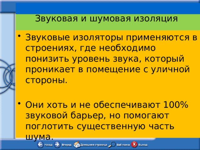 Изоляционные материалы