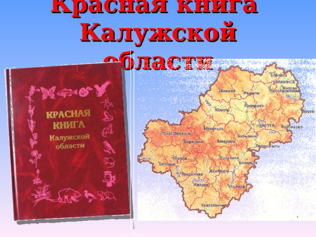 Красная книга  Калужской области     