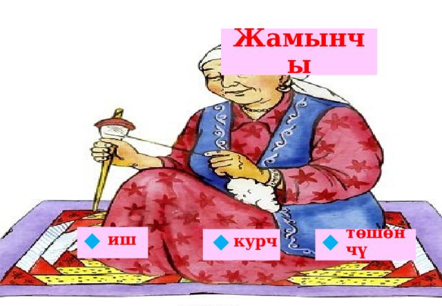 Жамынчы иш төшөнчү курч 