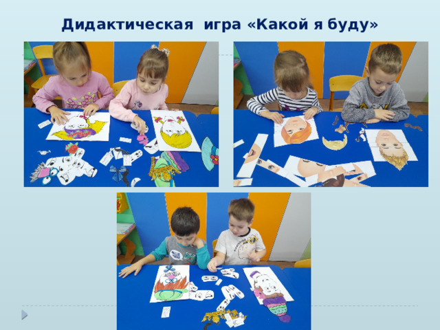 Дидактическая игра «Какой я буду» 