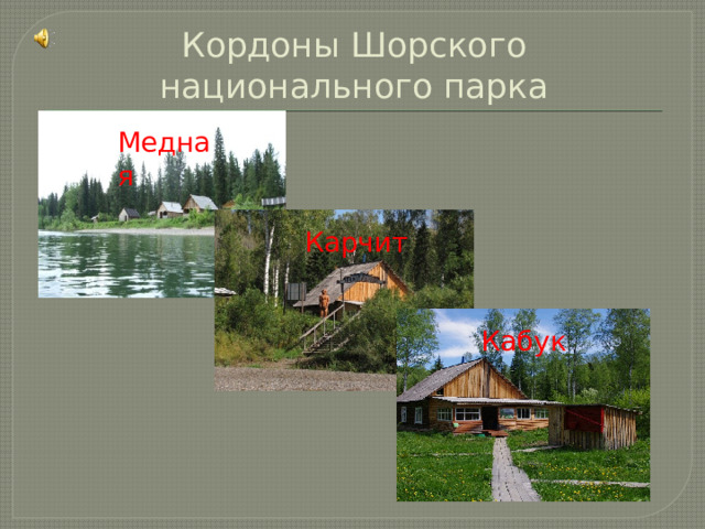 Кордоны Шорского национального парка Медная Карчит Кабук  