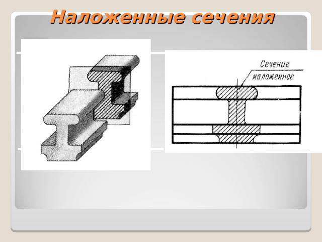 Наложенные сечения 1 3 