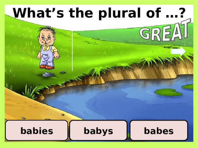 What’s the plural of …? babys babies babes 