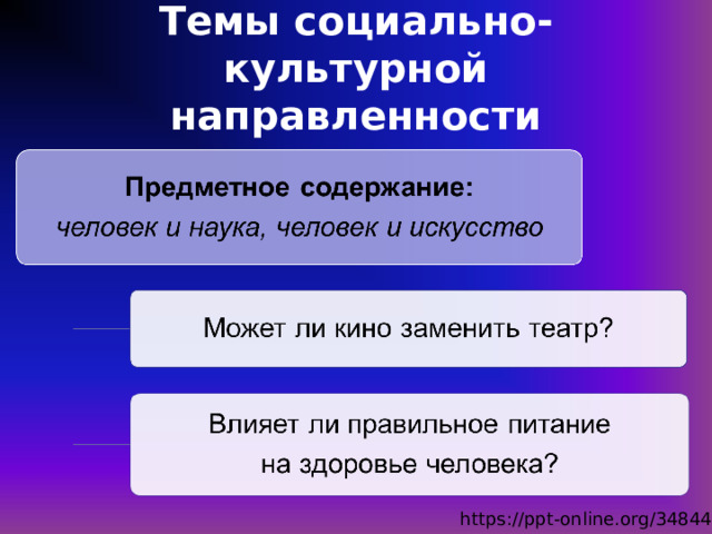 Темы социально-культурной направленности https://ppt-online.org/348448 