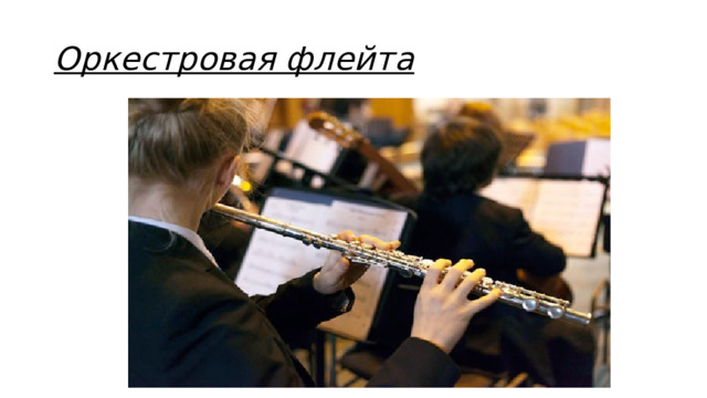 Оркестровая флейта 