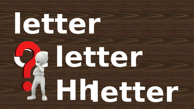 letter Cc letter Hh letter Ss 