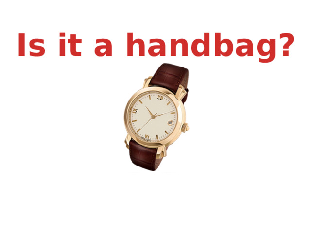 Is it a handbag? 