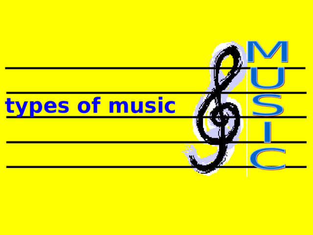 types of music