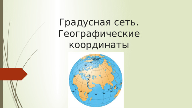 Градусная сеть. Географические координаты 