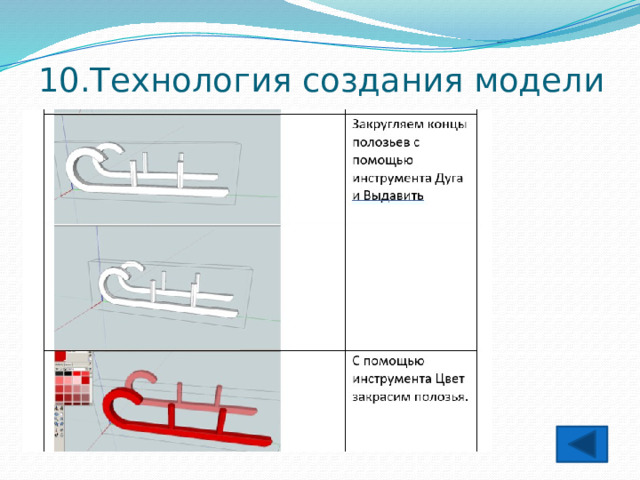 10.Технология создания модели 