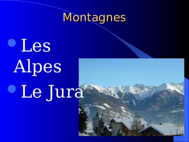 Montagnes Les Alpes Le Jura 