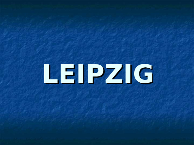 LEIPZIG 