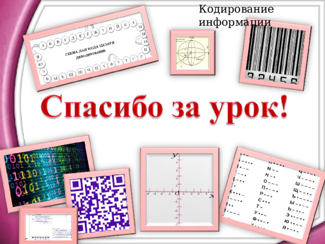 Кодирование информации 