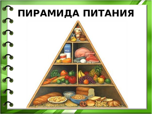 ПИРАМИДА ПИТАНИЯ 